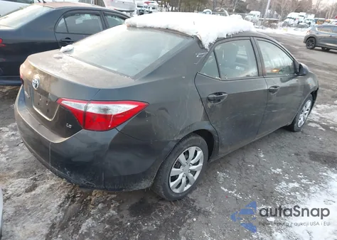 2014 Toyota Corolla Le из США, поврежденный, VIN 2T1BURHE7EC096594